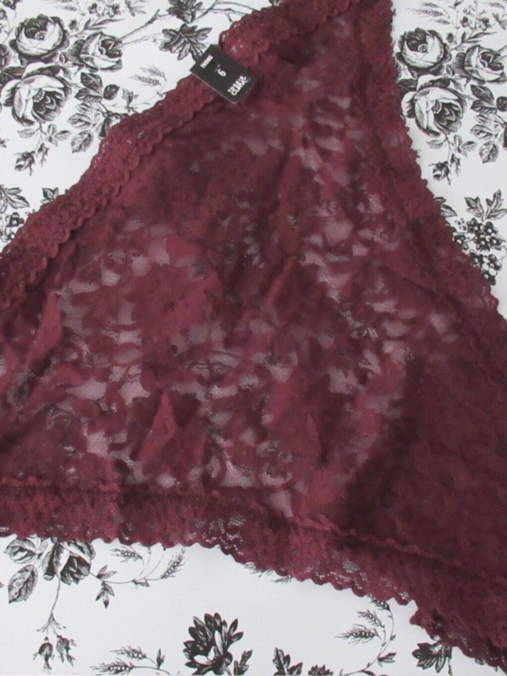 torrid Burgundy Lace Thong Panties (2-Pack)